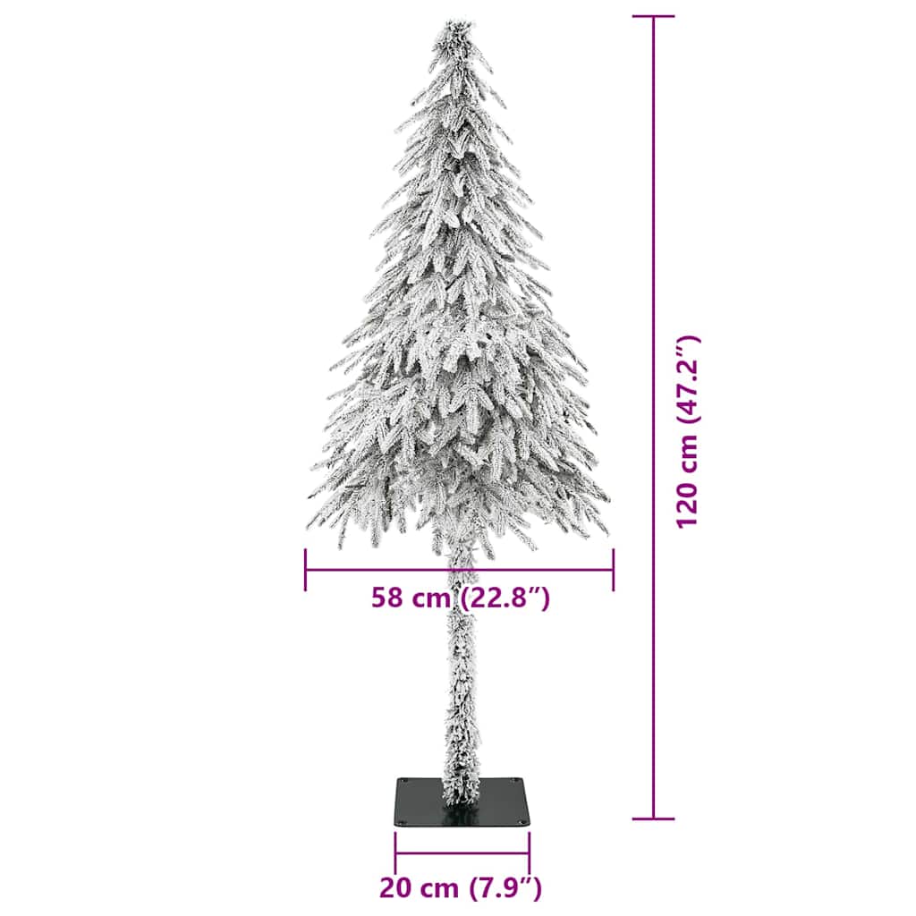 Weihnachtsbaum mit 150 LEDs Weiß 120 cm PE und Stahl