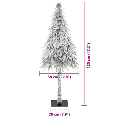 Weihnachtsbaum mit 150 LEDs Weiß 120 cm PE und Stahl