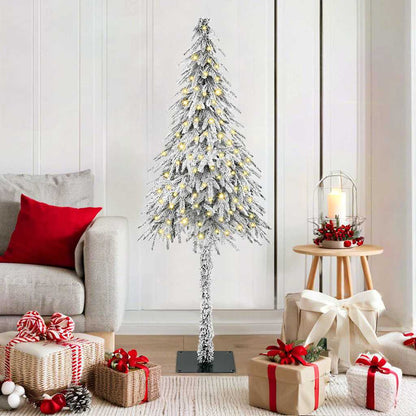 Weihnachtsbaum Weiß 150 cm PE und Stahl