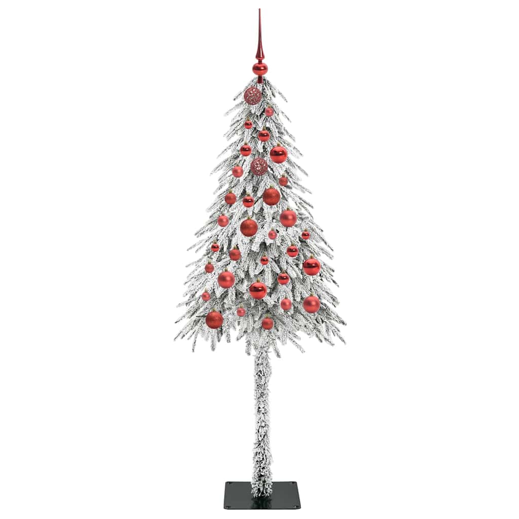Weihnachtsbaum mit 150 LEDs Weiß 150 cm PE und Stahl