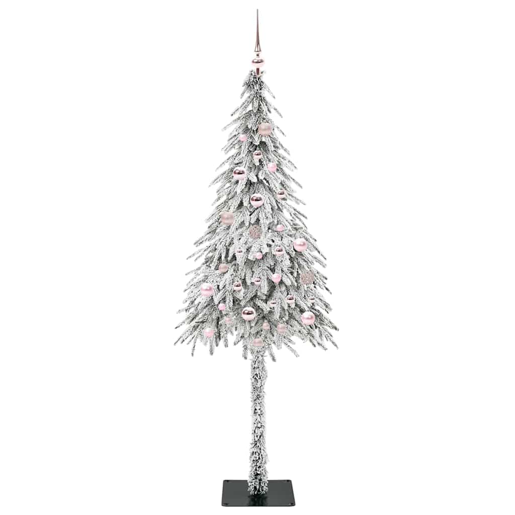Weihnachtsbaum mit 150 LEDs Weiß 150 cm PE und Stahl