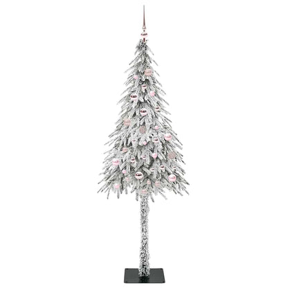 Weihnachtsbaum mit 150 LEDs Weiß 150 cm PE und Stahl