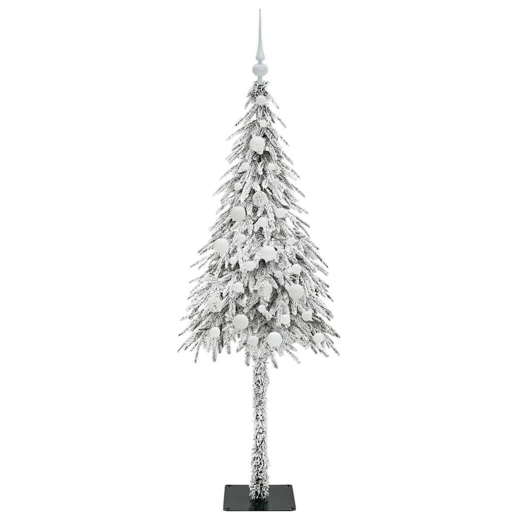 Weihnachtsbaum mit 150 LEDs Weiß 150 cm PE und Stahl