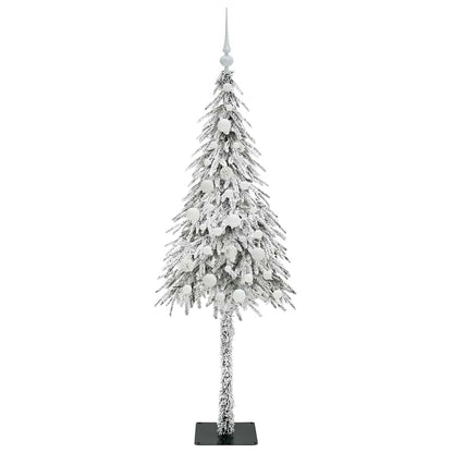 Weihnachtsbaum mit 150 LEDs Weiß 150 cm PE und Stahl