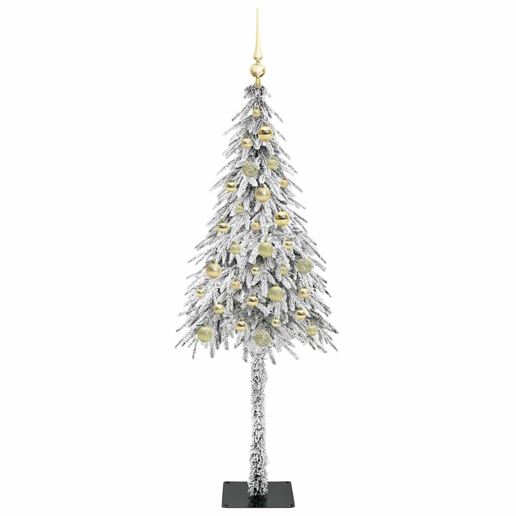 Weihnachtsbaum mit 150 LEDs Weiß 150 cm PE und Stahl