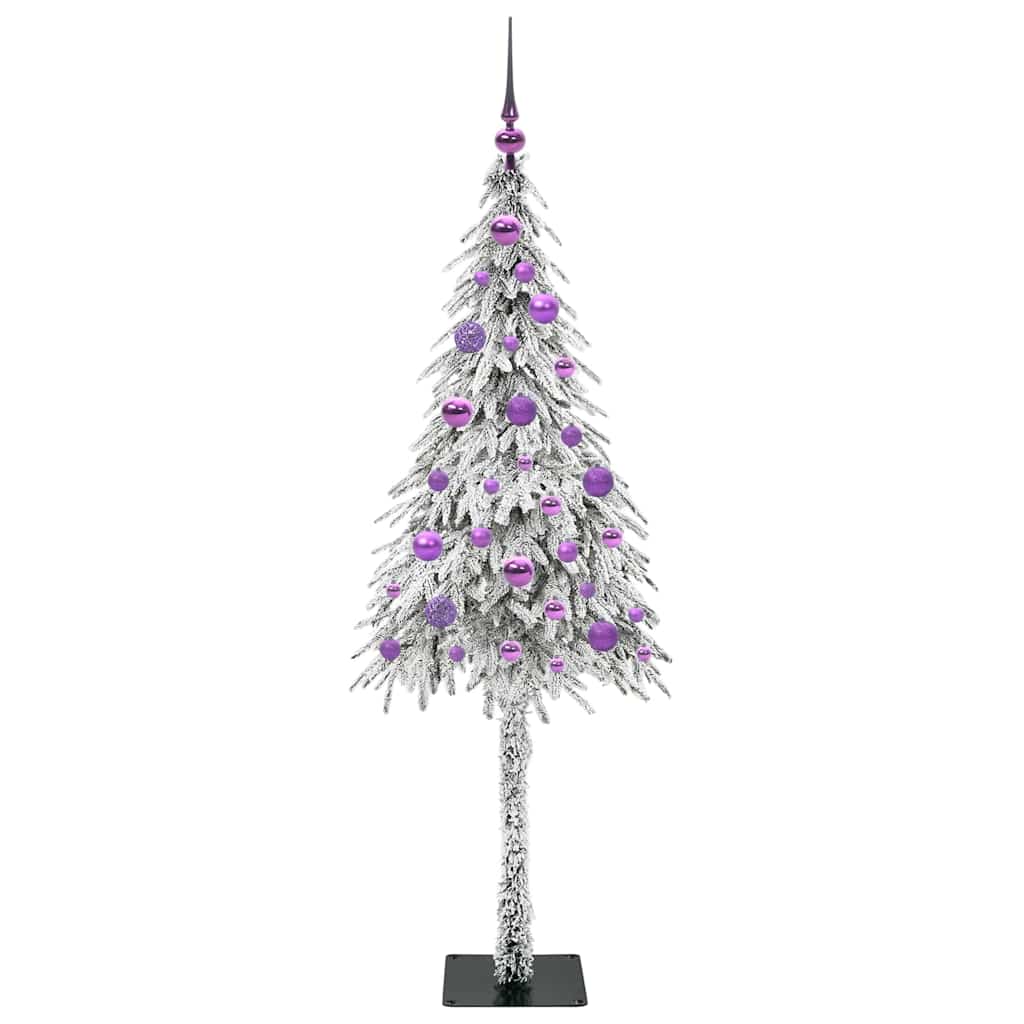 Weihnachtsbaum mit 150 LEDs Weiß 150 cm PE und Stahl