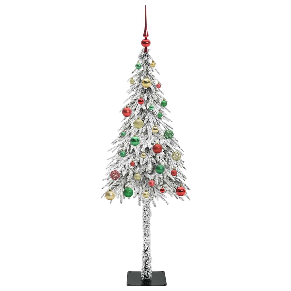 Weihnachtsbaum mit 150 LEDs Weiß 150 cm PE und Stahl