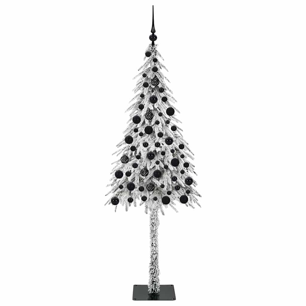 Weihnachtsbaum mit 300 LEDs Weiß 180 cm PE und Stahl