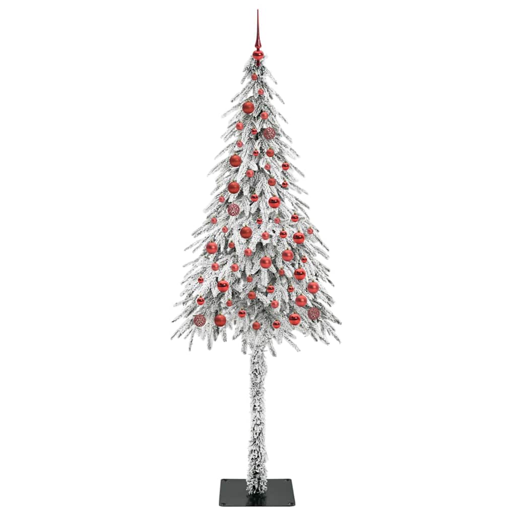 Weihnachtsbaum Weiß 210 cm PE und Stahl