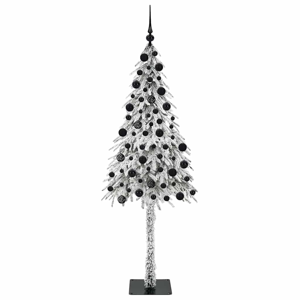 Weihnachtsbaum mit 300 LEDs Weiß 210 cm PE und Stahl