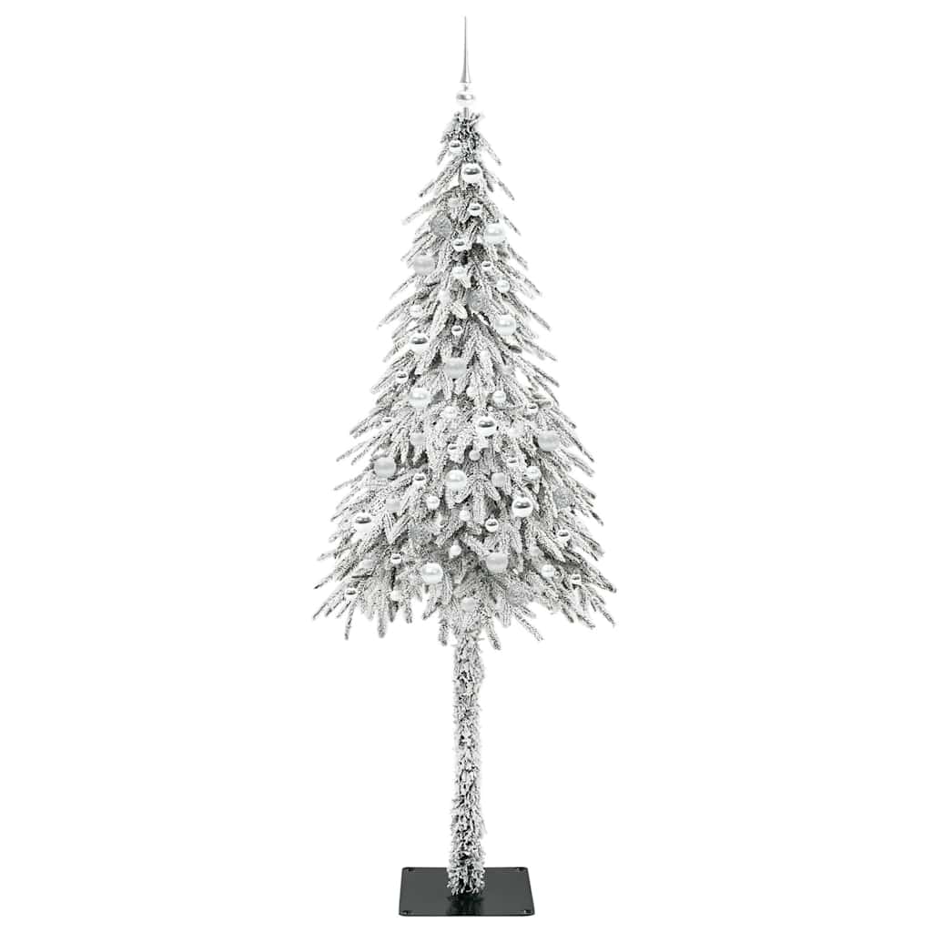 Weihnachtsbaum Weiß 210 cm PE und Stahl