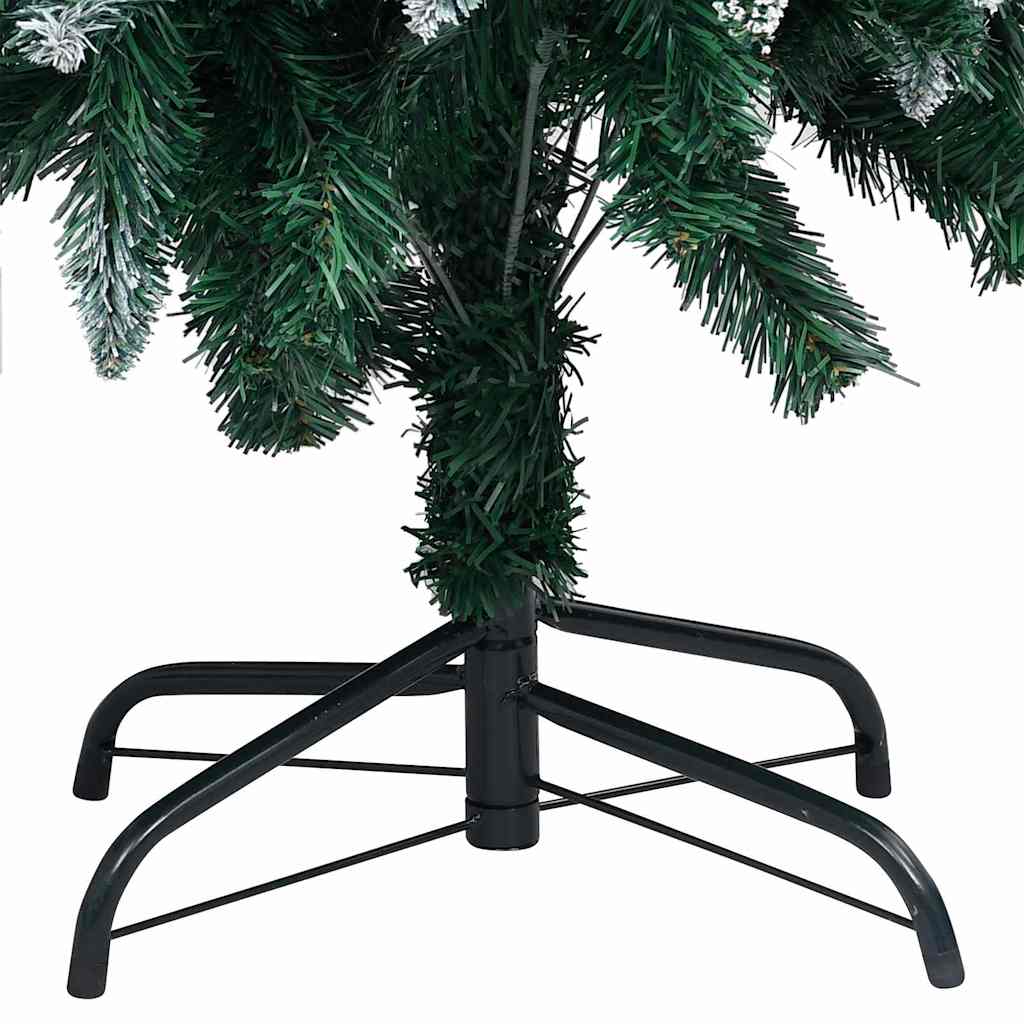 Künstlicher Weihnachtsbaum mit 150 LEDs mit Ständer Grün 150 cm