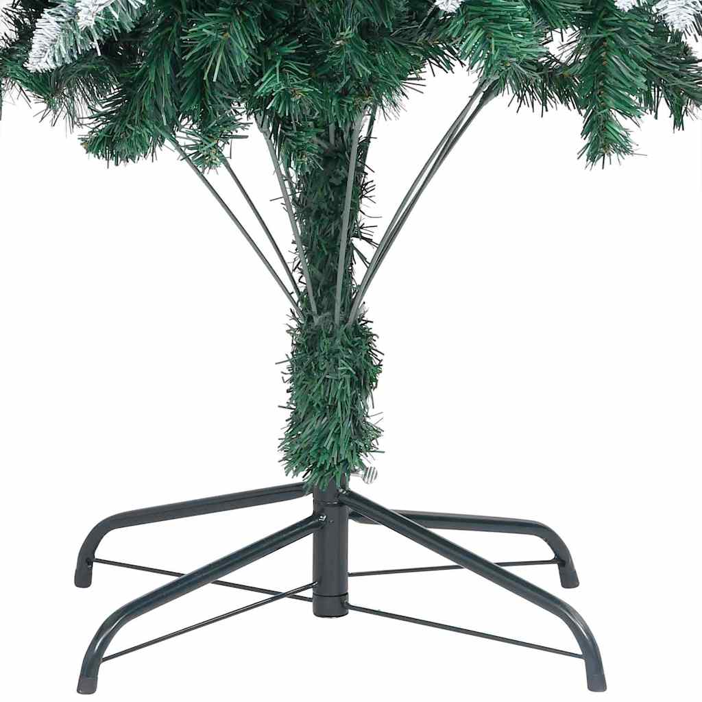 Künstlicher Weihnachtsbaum mit 300 LEDs mit Ständer Grün 240 cm