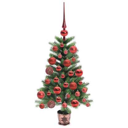 Weihnachtsbaum mit 150 LEDs mit Ständer Grün 65 cm PE
