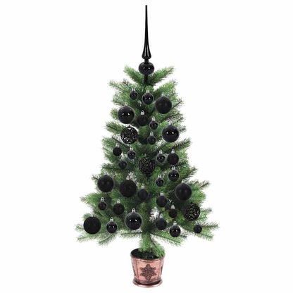 Weihnachtsbaum mit 150 LEDs mit Ständer Grün 65 cm PE