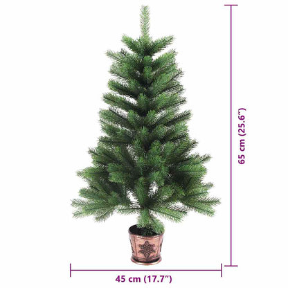 Weihnachtsbaum mit 150 LEDs mit Ständer Grün 65 cm PE