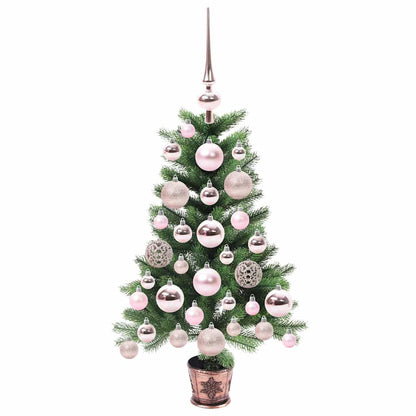 Weihnachtsbaum mit 150 LEDs mit Ständer Grün 65 cm PE