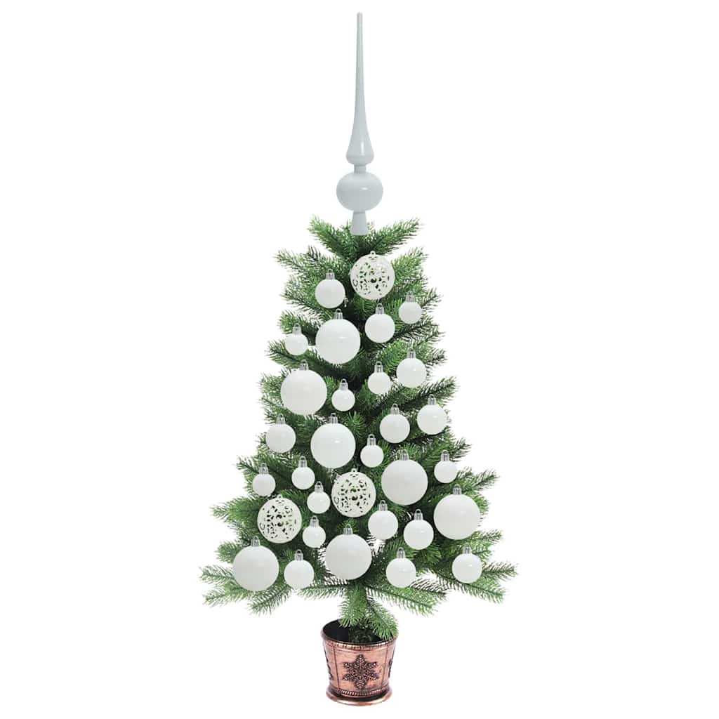 Weihnachtsbaum mit 150 LEDs mit Ständer Grün 65 cm PE