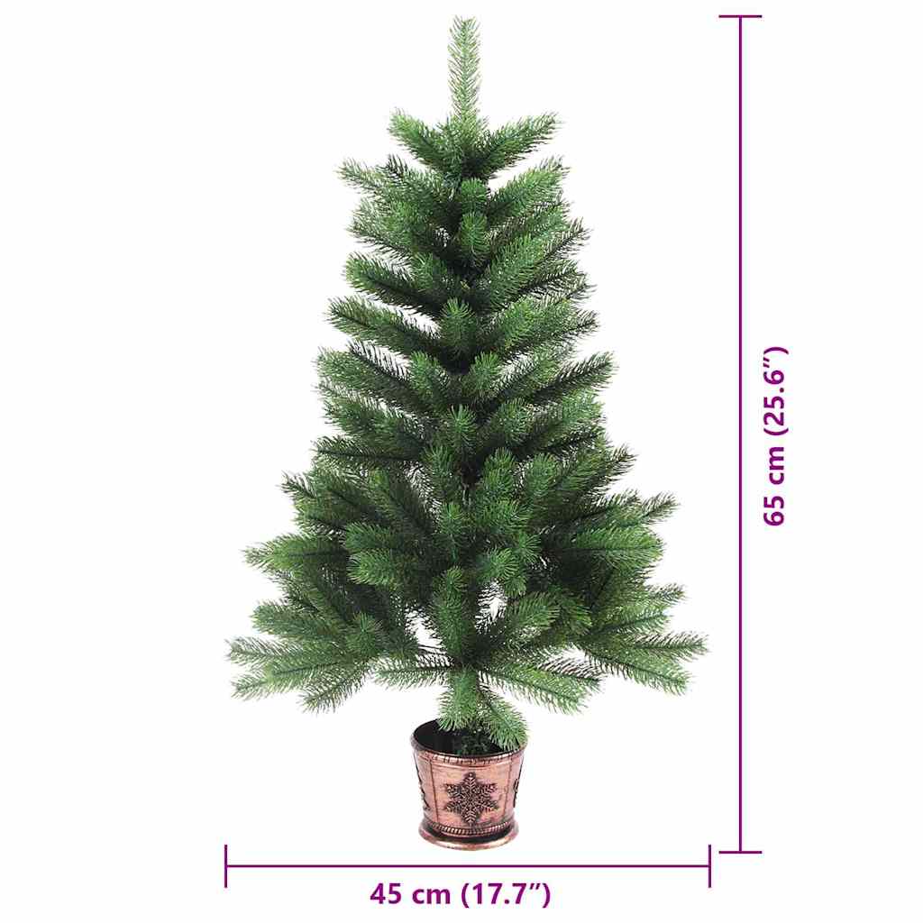 Weihnachtsbaum mit 150 LEDs mit Ständer Grün 65 cm PE
