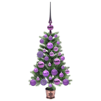 Weihnachtsbaum mit 150 LEDs mit Ständer Grün 65 cm PE