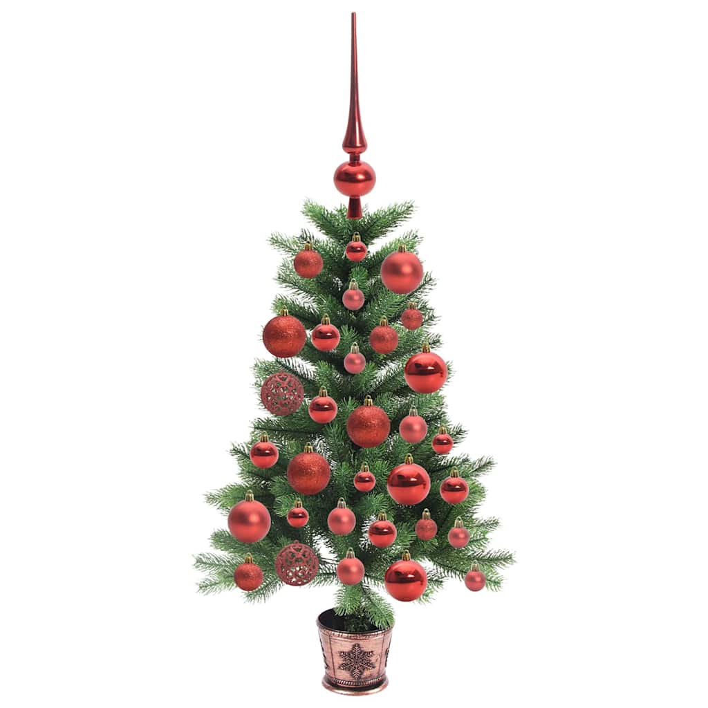 Weihnachtsbaum mit 150 LEDs mit Ständer Grün 90 cm PE
