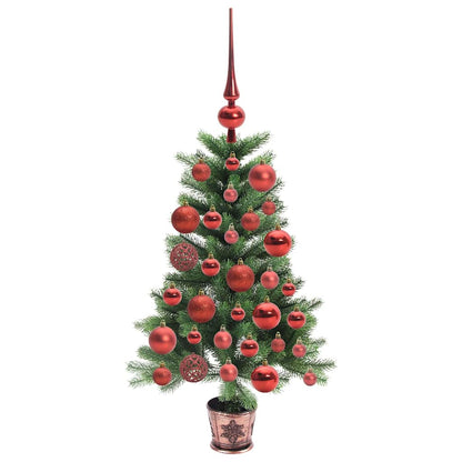 Weihnachtsbaum mit 150 LEDs mit Ständer Grün 90 cm PE