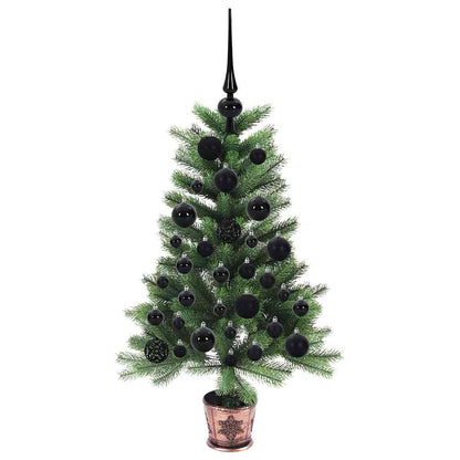Weihnachtsbaum mit 150 LEDs mit Ständer Grün 90 cm PE