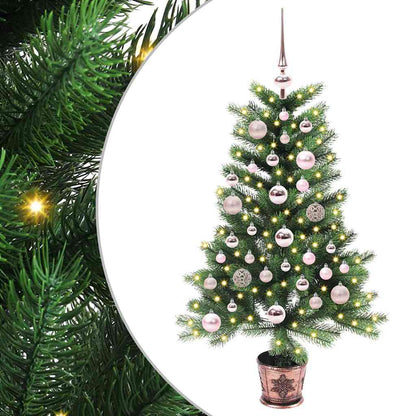 Weihnachtsbaum mit 150 LEDs mit Ständer Grün 90 cm PE