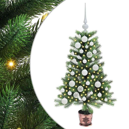 Weihnachtsbaum mit 150 LEDs mit Ständer Grün 90 cm PE