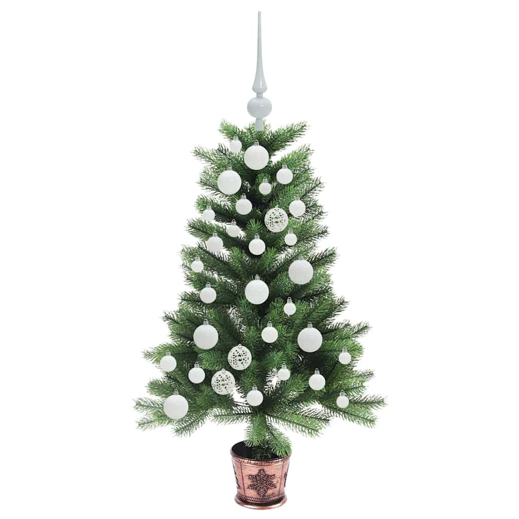 Weihnachtsbaum mit 150 LEDs mit Ständer Grün 90 cm PE