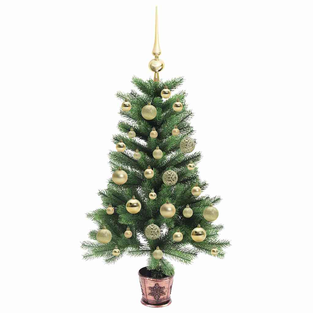 Weihnachtsbaum mit 150 LEDs mit Ständer Grün 90 cm PE