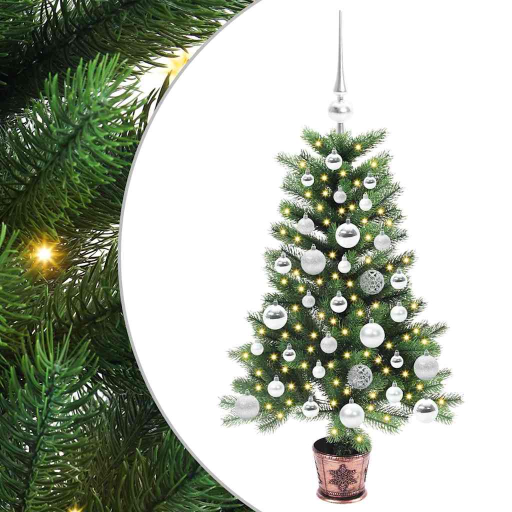 Weihnachtsbaum mit 150 LEDs mit Ständer Grün 90 cm PE