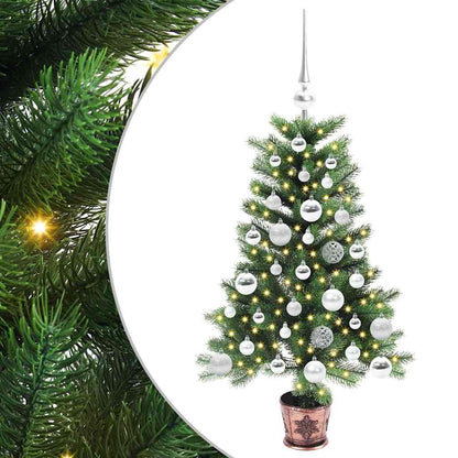 Weihnachtsbaum mit 150 LEDs mit Ständer Grün 90 cm PE