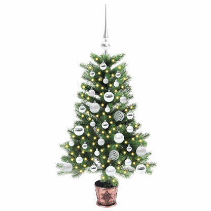 Weihnachtsbaum mit 150 LEDs mit Ständer Grün 90 cm PE