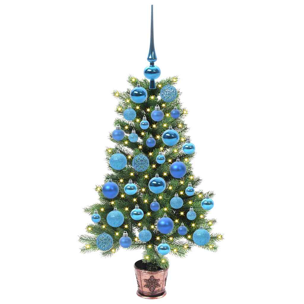 Weihnachtsbaum mit 150 LEDs mit Ständer Grün 90 cm PE
