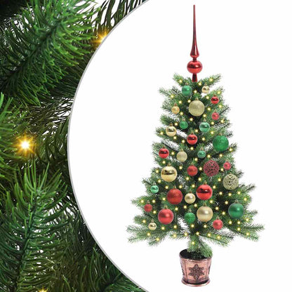 Weihnachtsbaum mit 150 LEDs mit Ständer Grün 90 cm PE