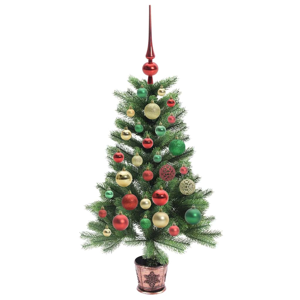 Weihnachtsbaum mit 150 LEDs mit Ständer Grün 90 cm PE