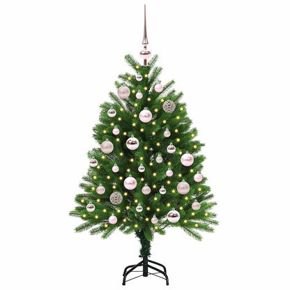 Weihnachtsbaum mit 150 LEDs mit Ständer Grün 120 cm PE