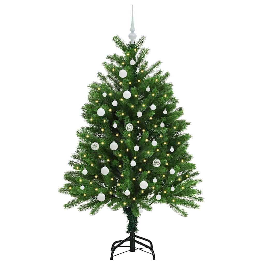 Weihnachtsbaum mit 150 LEDs mit Ständer Grün 120 cm PE