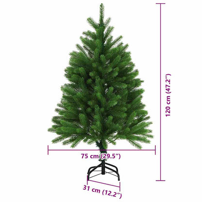 Weihnachtsbaum mit 150 LEDs mit Ständer Grün 120 cm PE