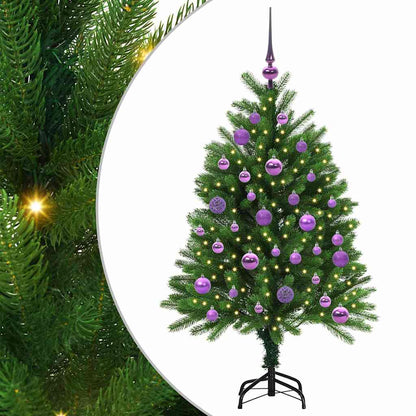 Weihnachtsbaum mit 150 LEDs mit Ständer Grün 120 cm PE