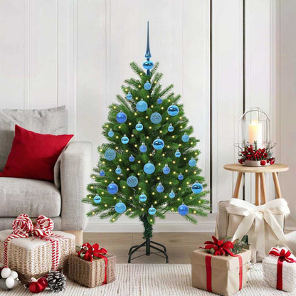 Weihnachtsbaum mit 150 LEDs mit Ständer Grün 120 cm PE