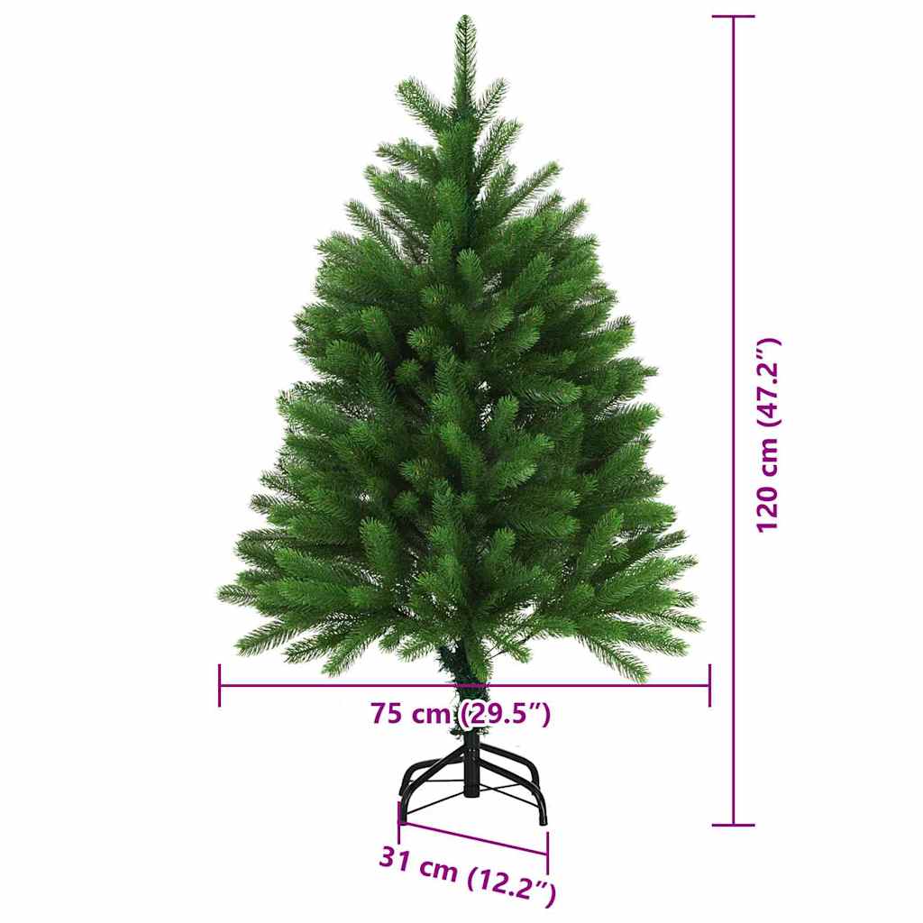 Weihnachtsbaum mit 150 LEDs mit Ständer Grün 120 cm PE