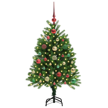 Weihnachtsbaum mit 150 LEDs mit Ständer Grün 120 cm PE