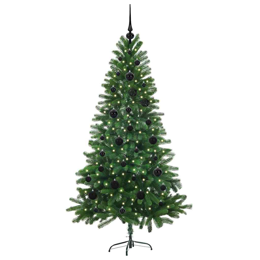 Weihnachtsbaum mit 150 LEDs mit Ständer Grün 150 cm PE