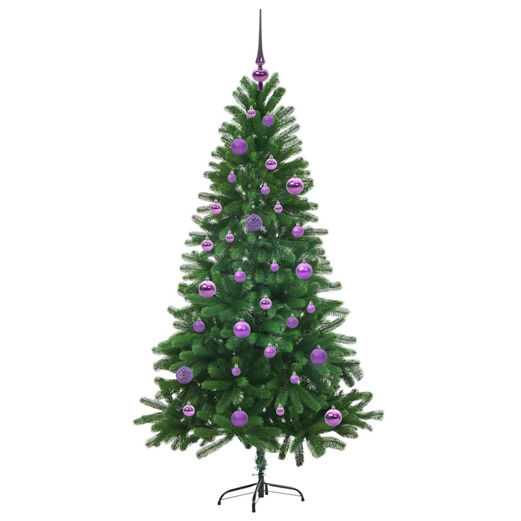 Weihnachtsbaum mit 150 LEDs mit Ständer Grün 150 cm PE