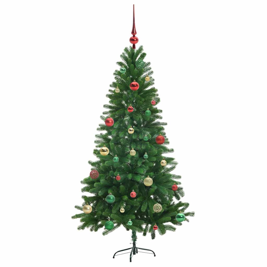 Weihnachtsbaum mit 150 LEDs mit Ständer Grün 150 cm PE