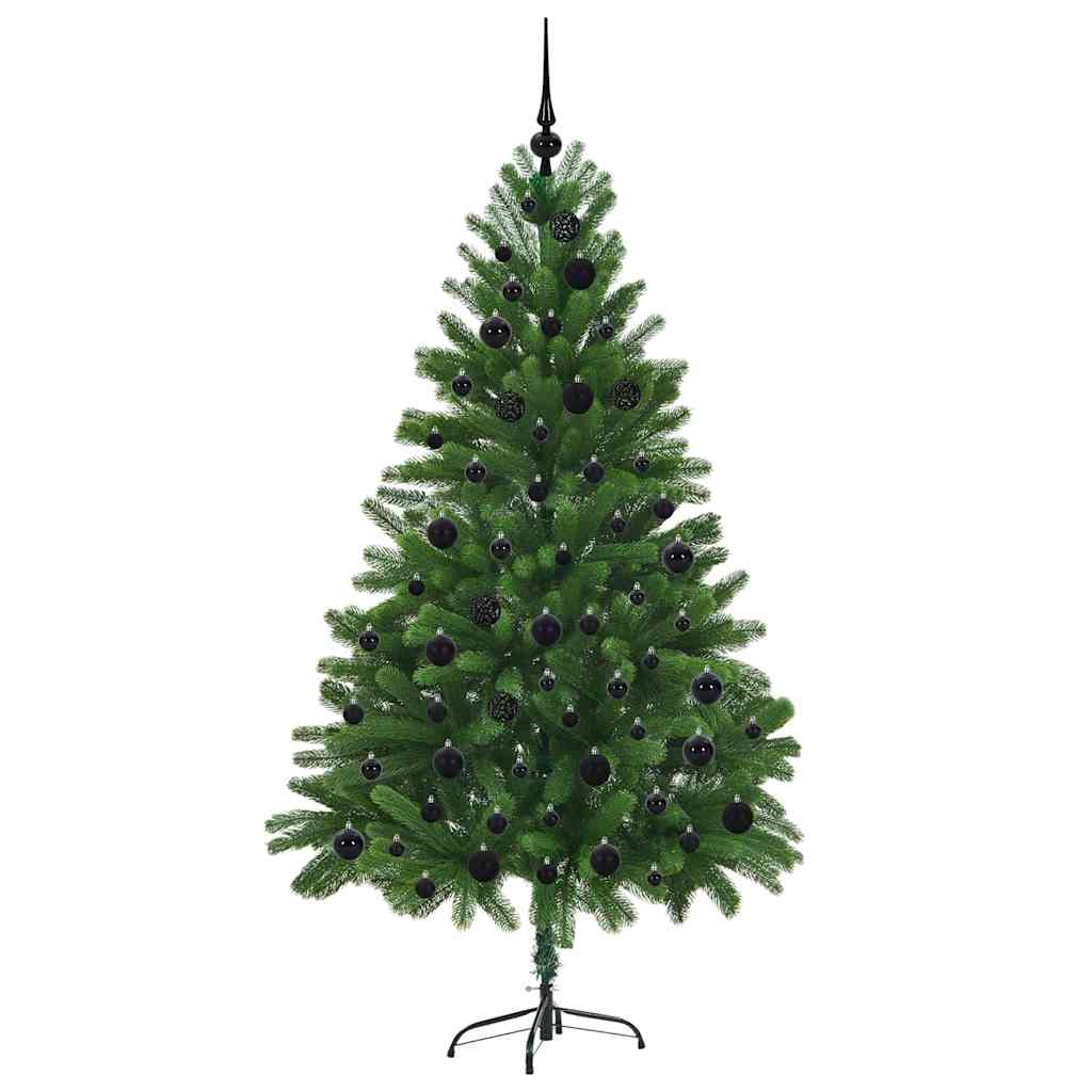 Weihnachtsbaum mit 300 LEDs mit Ständer Grün 180 cm PE