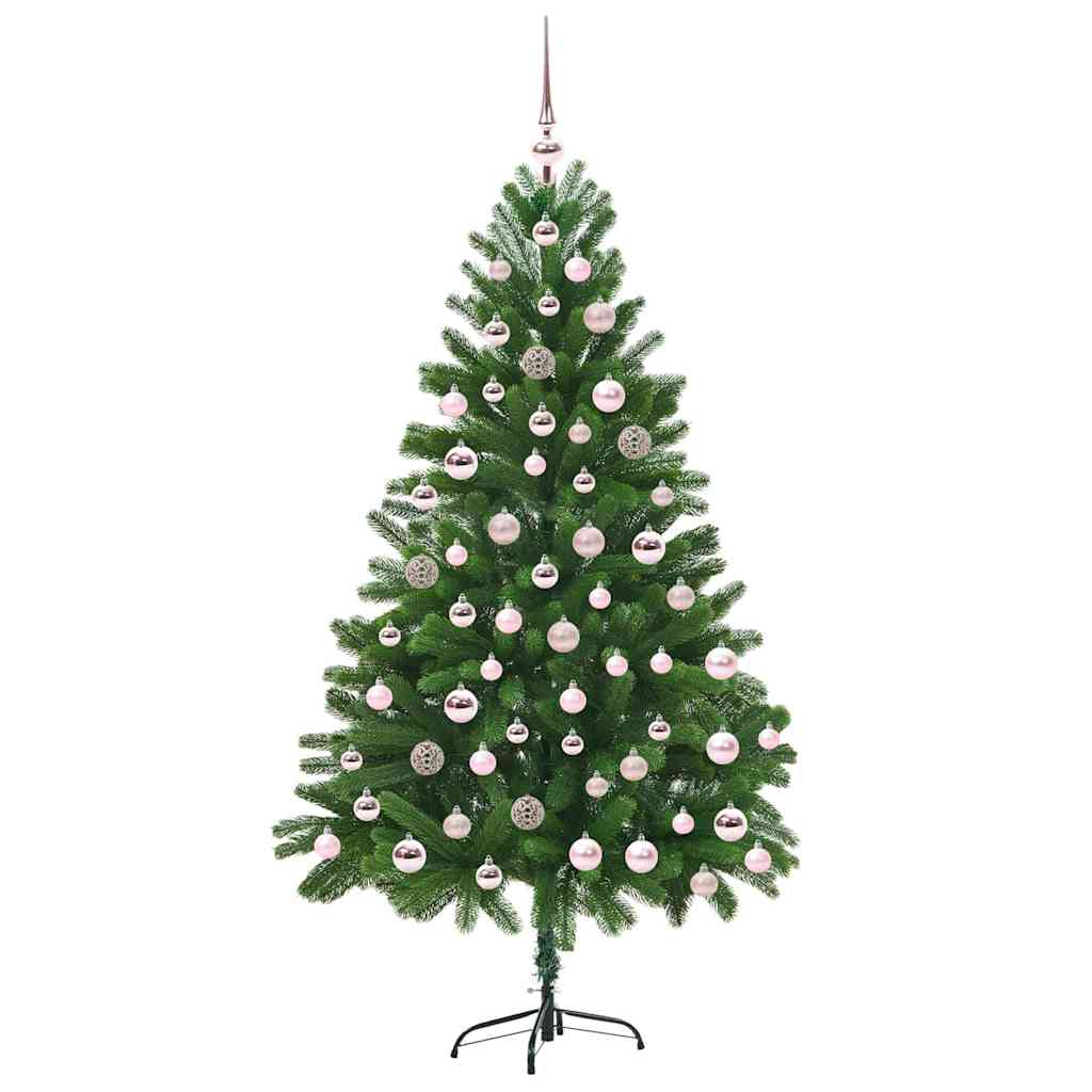 Weihnachtsbaum mit 300 LEDs mit Ständer Grün 180 cm PE
