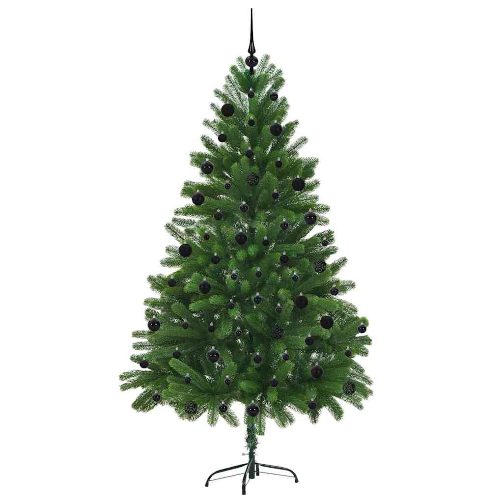 Weihnachtsbaum mit 300 LEDs mit Ständer Grün 210 cm PE